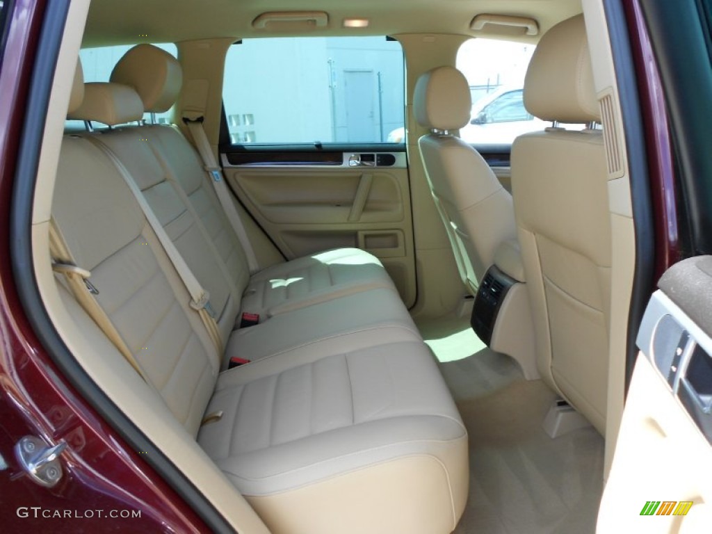 Pure Beige Interior 2008 Volkswagen Touareg 2 V8 Photo #52915281