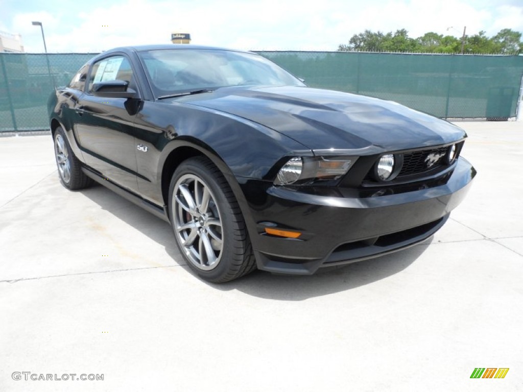 Black 2012 Ford Mustang GT Premium Coupe Exterior Photo #52915473