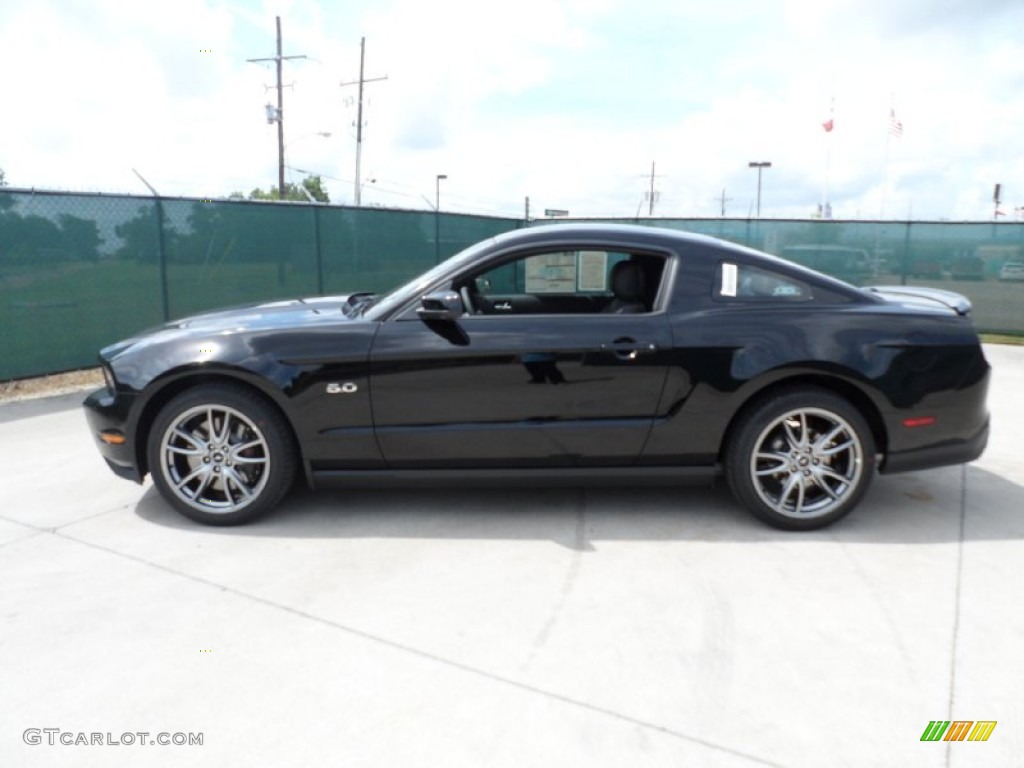 Black 2012 Ford Mustang GT Premium Coupe Exterior Photo #52915545