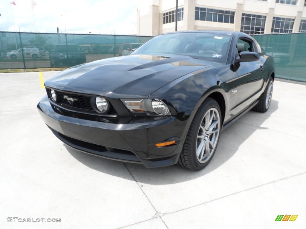 Black 2012 Ford Mustang GT Premium Coupe Exterior Photo #52915557