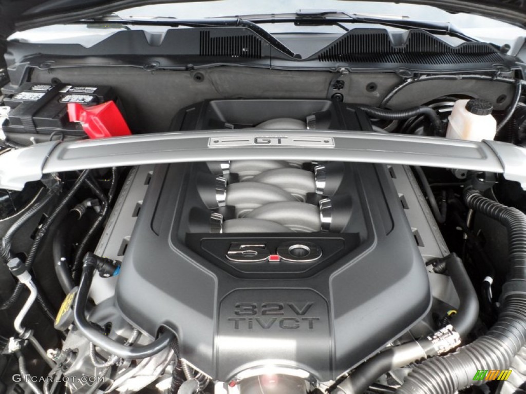 2012 Ford Mustang GT Premium Coupe 5.0 Liter DOHC 32-Valve Ti-VCT V8 Engine Photo #52915725