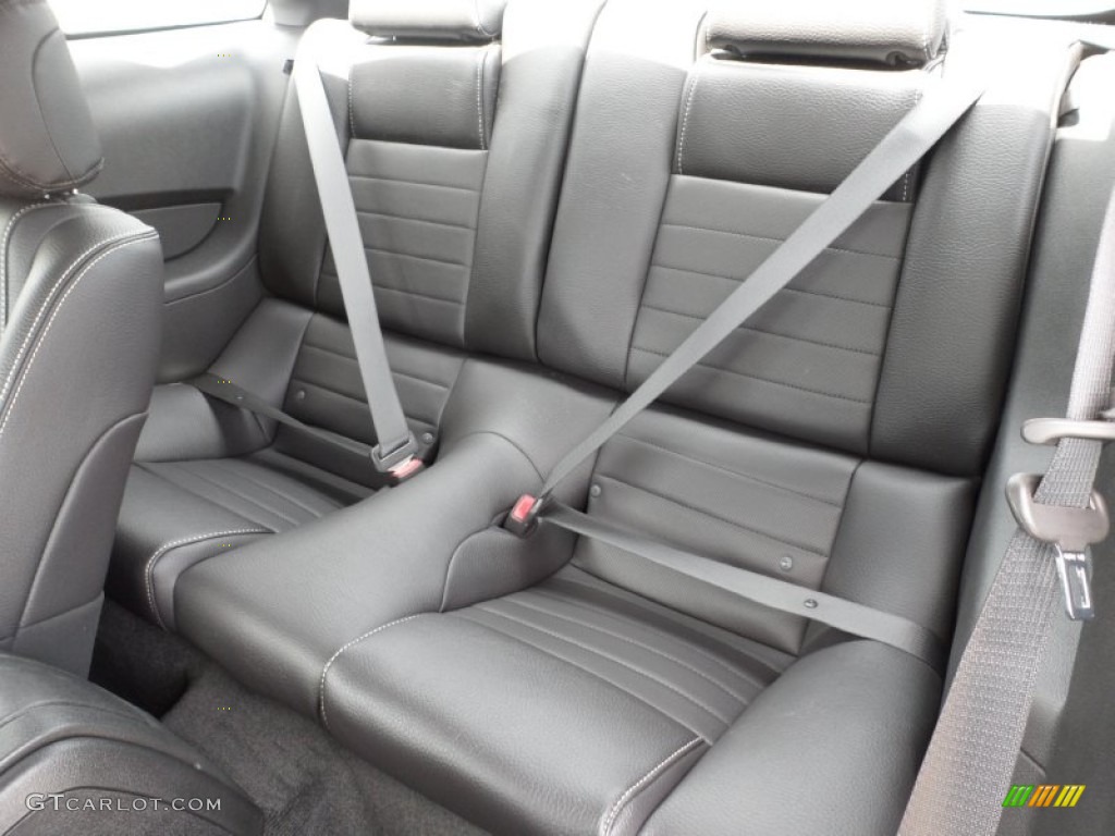 Charcoal Black Interior 2012 Ford Mustang GT Premium Coupe Photo #52915827