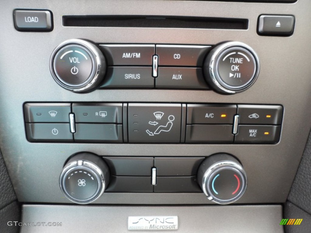 2012 Ford Mustang GT Premium Coupe Controls Photo #52915896