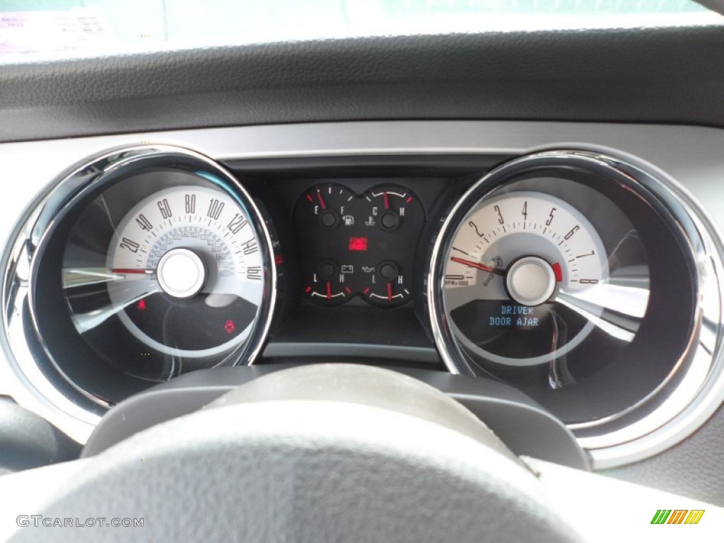2012 Ford Mustang GT Premium Coupe Gauges Photo #52915947