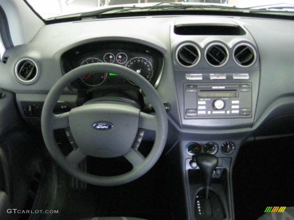 2011 Ford Transit Connect XLT Cargo Van Dark Grey Dashboard Photo #52916058