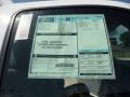2012 Ford F250 Super Duty XL Regular Cab Window Sticker