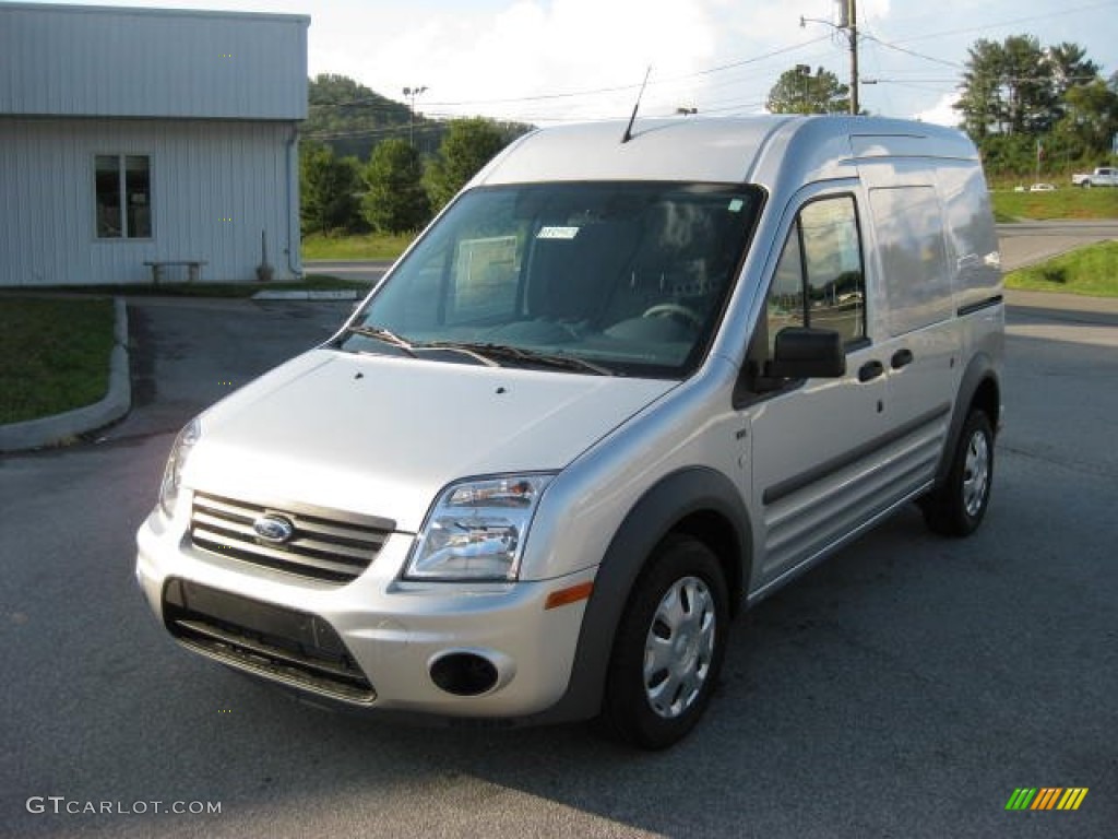 Silver Metallic 2011 Ford Transit Connect XLT Cargo Van Exterior Photo #52917378