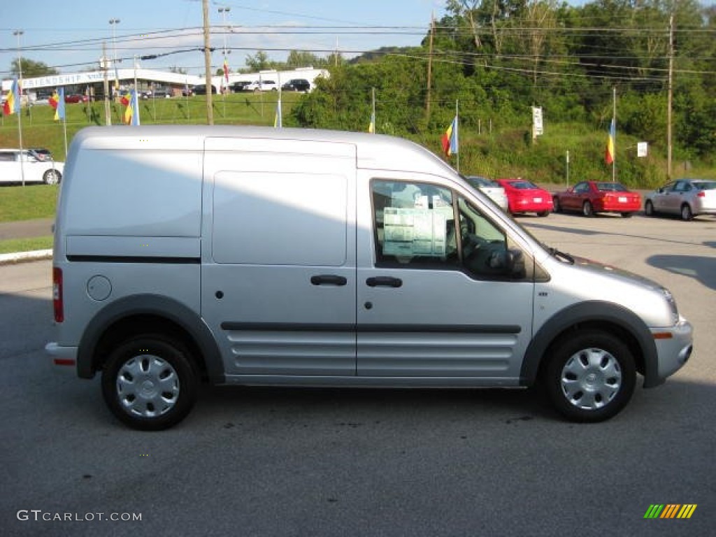 Silver Metallic 2011 Ford Transit Connect XLT Cargo Van Exterior Photo #52917423
