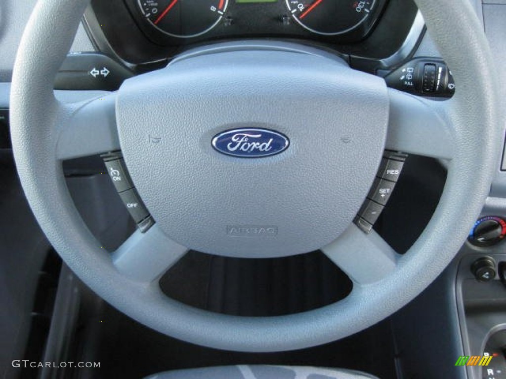 2011 Ford Transit Connect XLT Cargo Van Dark Grey Steering Wheel Photo #52917683