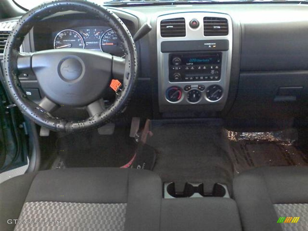 2007 Chevrolet Colorado LT Crew Cab Very Dark Pewter Dashboard Photo #52918302