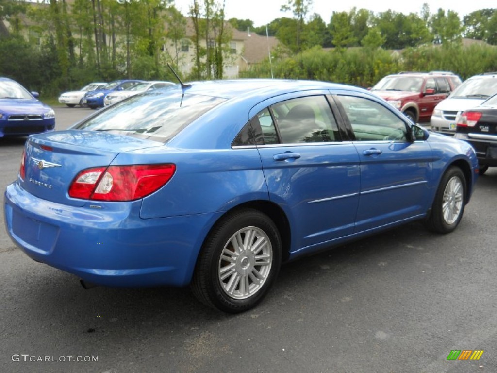 Marathon Blue Pearl 2008 Chrysler Sebring Touring Sedan Exterior Photo #52918884