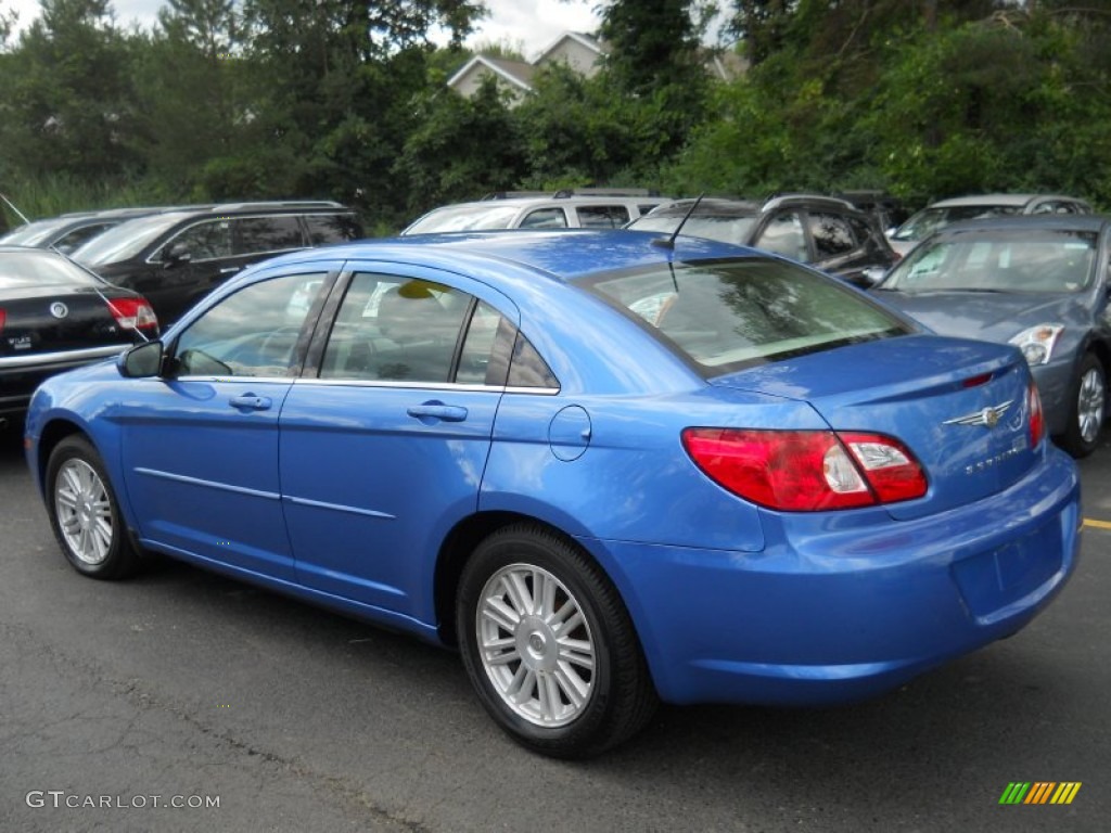Marathon Blue Pearl 2008 Chrysler Sebring Touring Sedan Exterior Photo #52919079