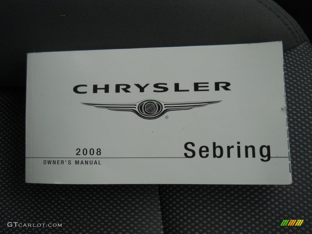 2008 Sebring Touring Sedan - Marathon Blue Pearl / Dark Slate Gray/Light Slate Gray photo #18