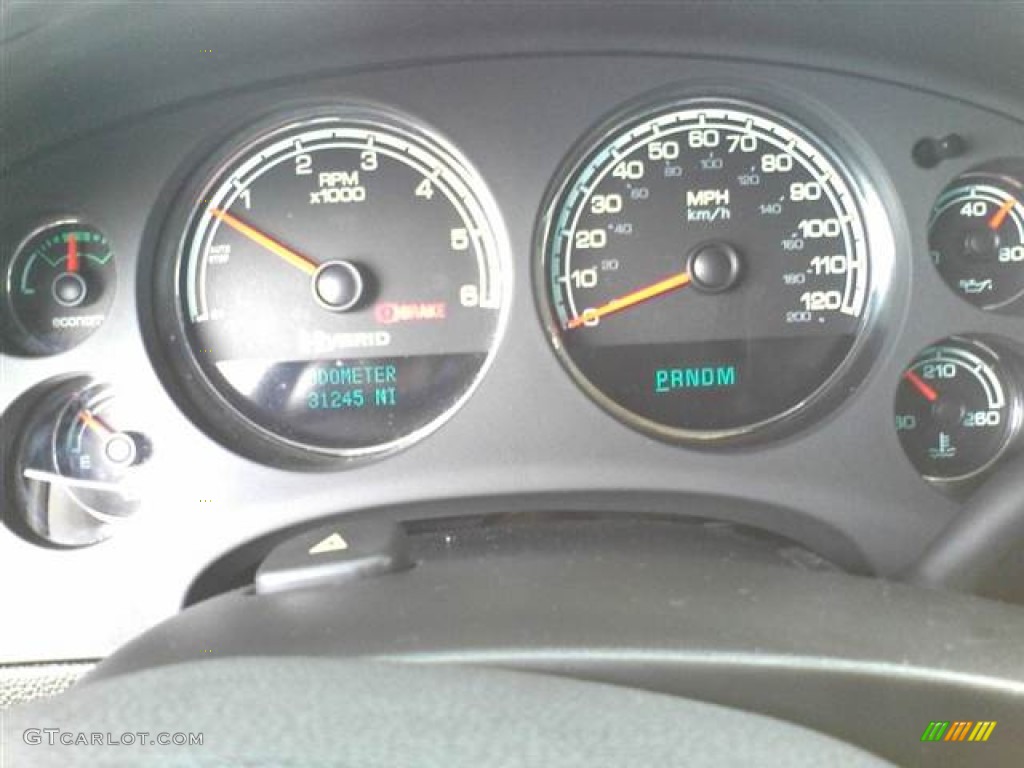 2008 GMC Yukon Hybrid 4x4 Gauges Photos