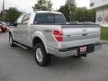 2011 Ingot Silver Metallic Ford F150 Lariat SuperCrew 4x4  photo #8