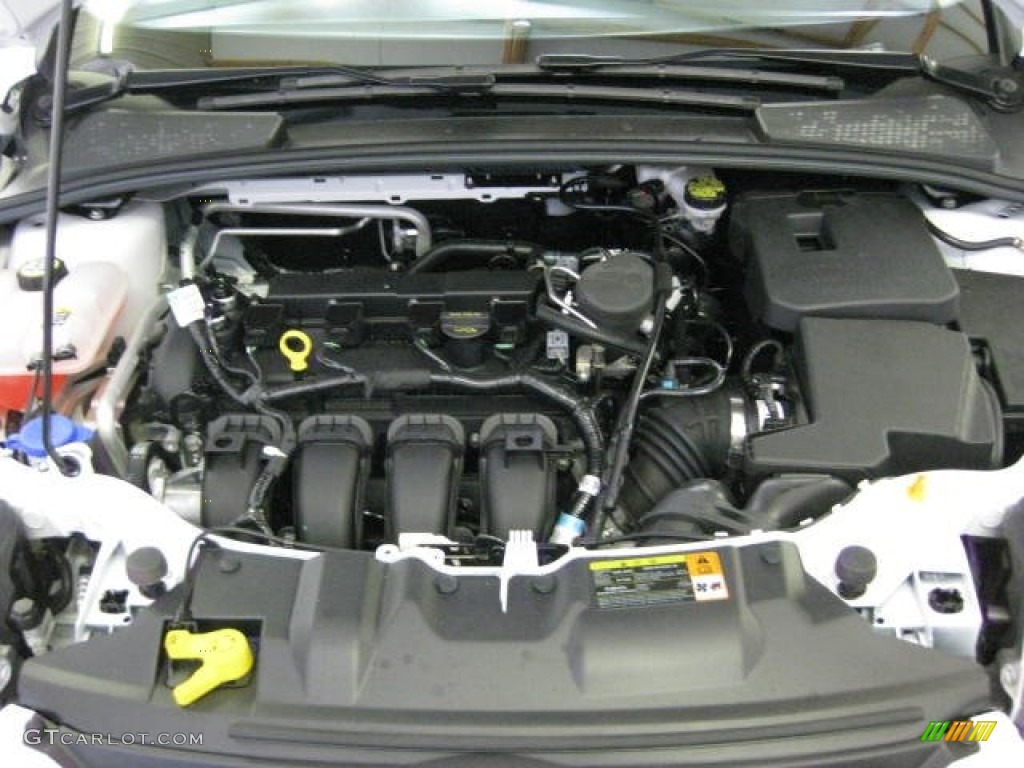 2012 Focus S Sedan - Oxford White / Charcoal Black photo #10