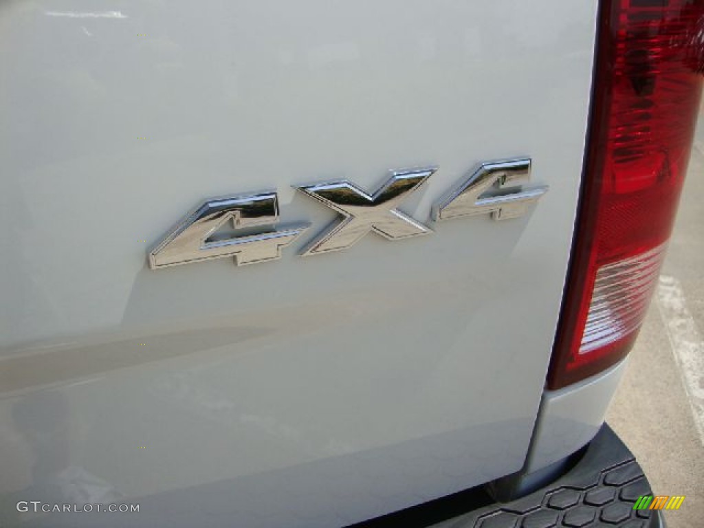 2011 Ram 1500 Big Horn Quad Cab 4x4 - Bright White / Dark Slate Gray/Medium Graystone photo #14
