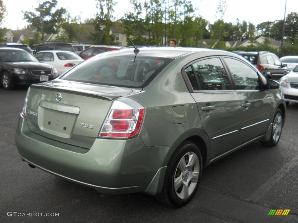 2007 Sentra 2.0 S - Metallic Jade / Charcoal/Steel photo #2