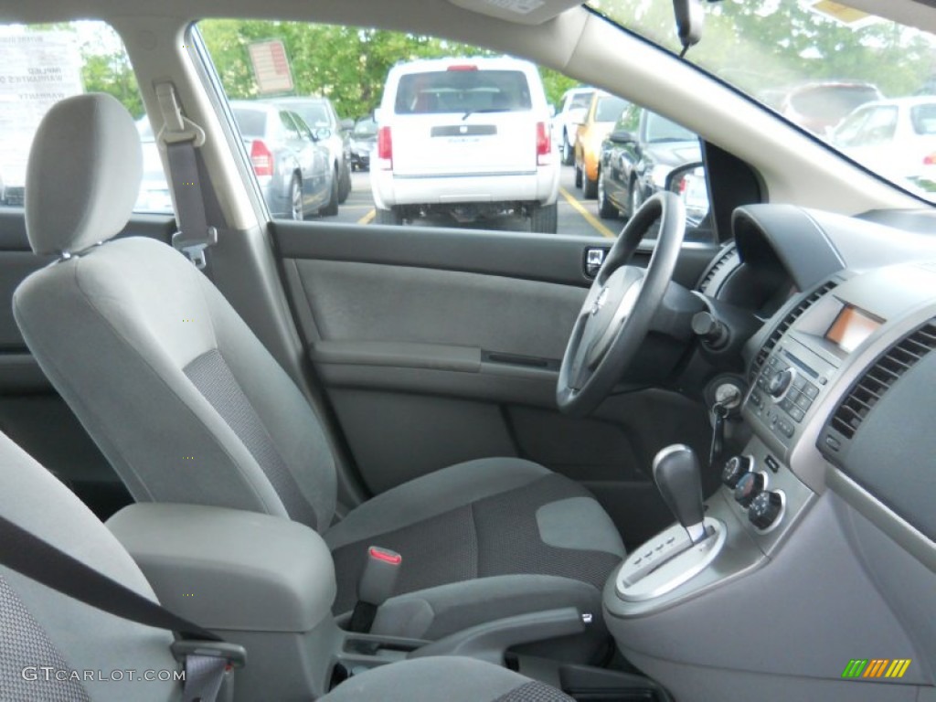 2007 Sentra 2.0 S - Metallic Jade / Charcoal/Steel photo #7