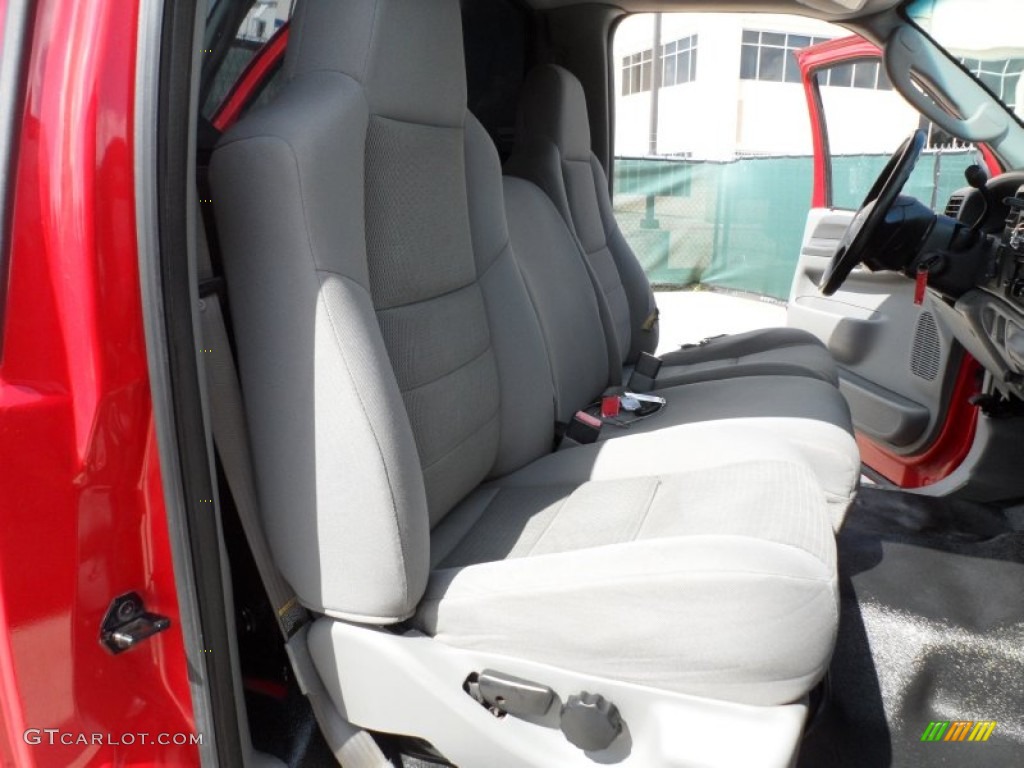 2004 F250 Super Duty XLT Regular Cab 4x4 - Red / Medium Flint photo #35