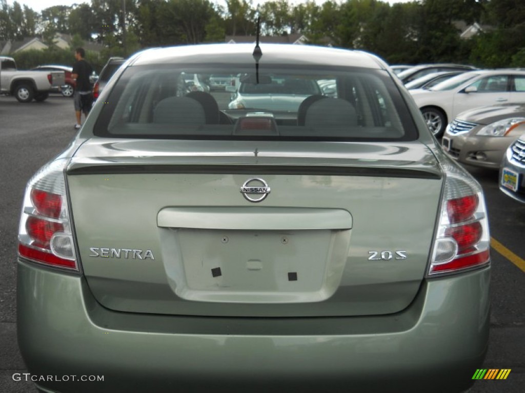 2007 Sentra 2.0 S - Metallic Jade / Charcoal/Steel photo #15