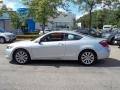 2008 Alabaster Silver Metallic Honda Accord EX-L V6 Coupe  photo #1