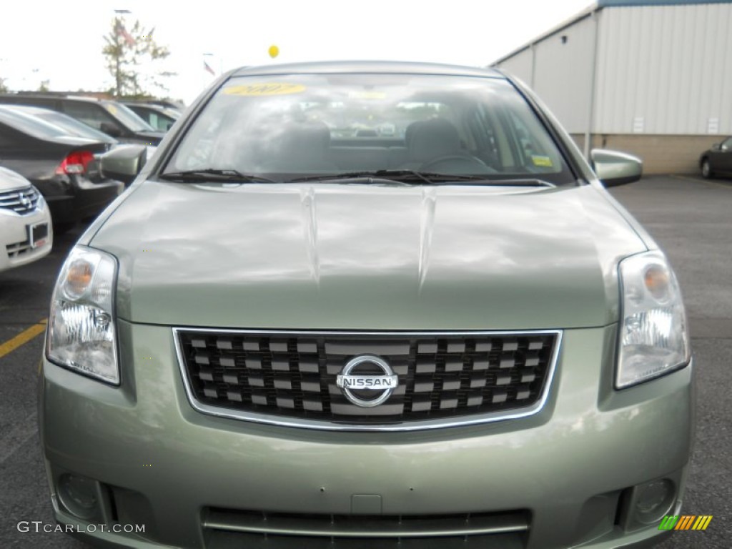 2007 Sentra 2.0 S - Metallic Jade / Charcoal/Steel photo #17