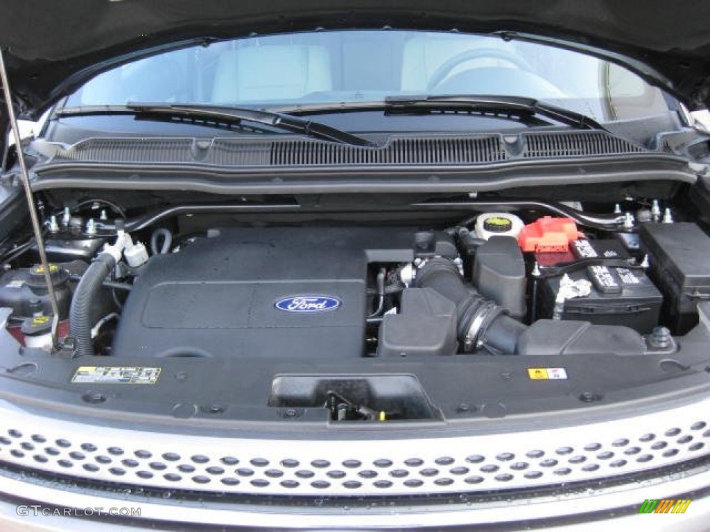 2012 Ford Explorer Limited 4WD 3.5 Liter DOHC 24-Valve TiVCT V6 Engine Photo #52920822
