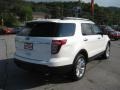 2012 White Platinum Tri-Coat Ford Explorer Limited 4WD  photo #6