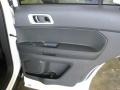 2012 White Platinum Tri-Coat Ford Explorer Limited 4WD  photo #24