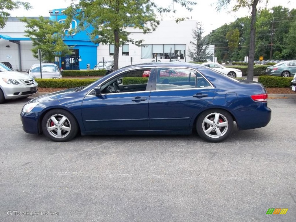 2003 Accord EX Sedan - Eternal Blue Pearl / Gray photo #1