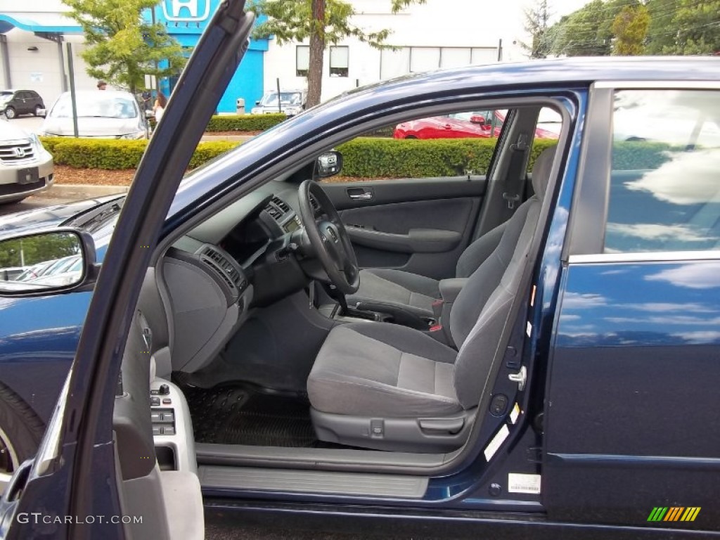 2003 Accord EX Sedan - Eternal Blue Pearl / Gray photo #16