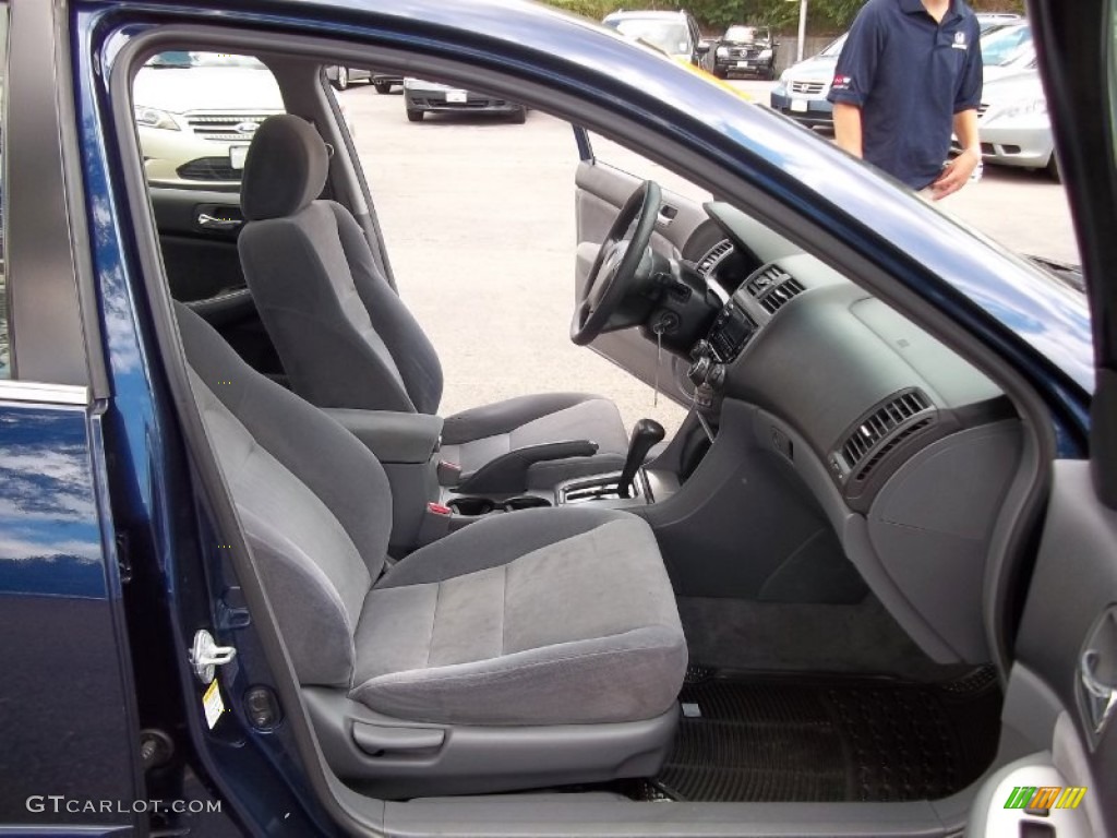 2003 Accord EX Sedan - Eternal Blue Pearl / Gray photo #18