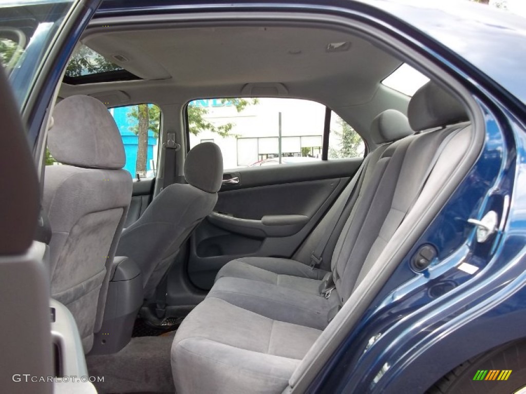 2003 Accord EX Sedan - Eternal Blue Pearl / Gray photo #20