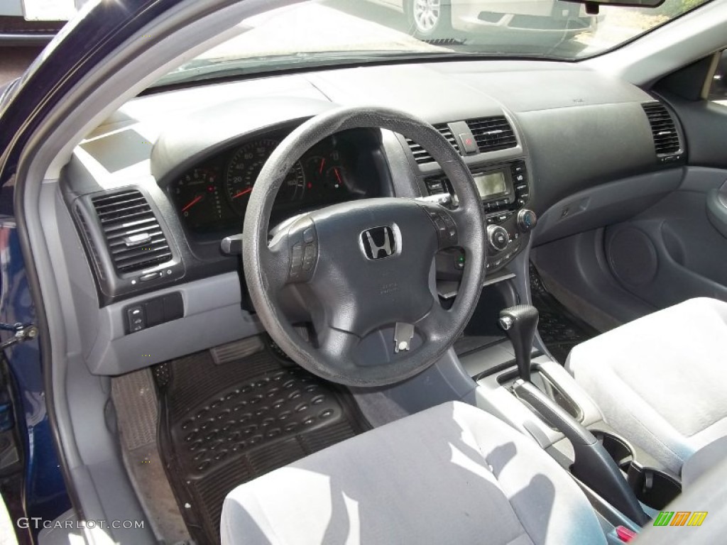 2003 Accord EX Sedan - Eternal Blue Pearl / Gray photo #21