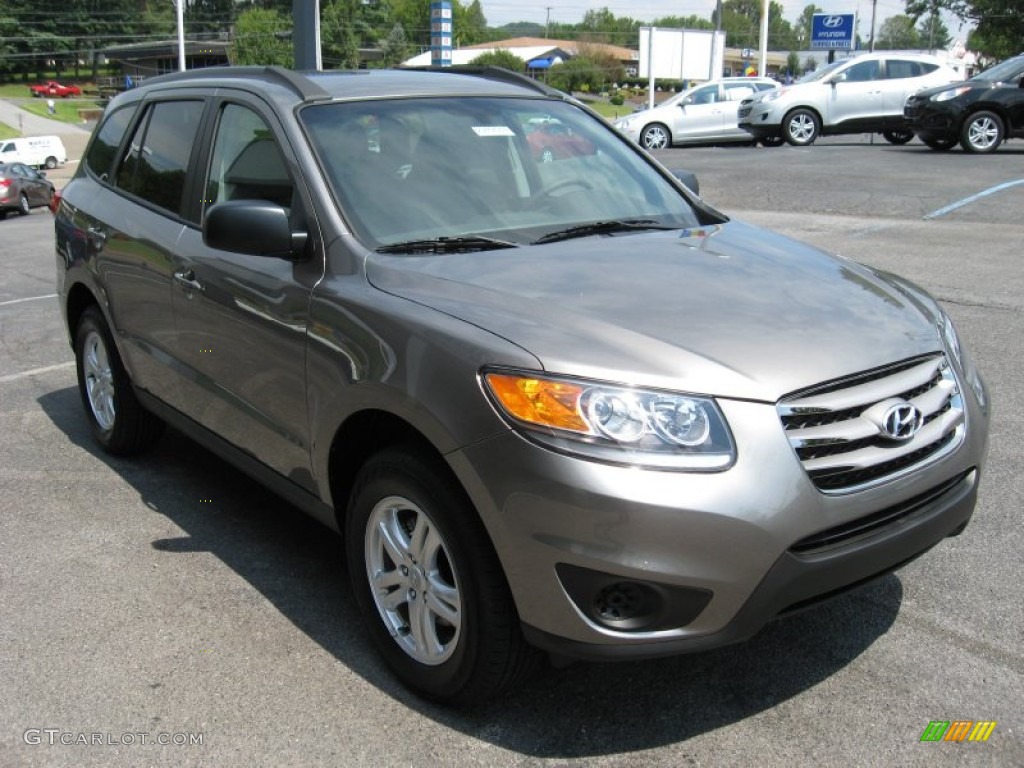 Mineral Gray 2012 Hyundai Santa Fe GLS AWD Exterior Photo #52922634