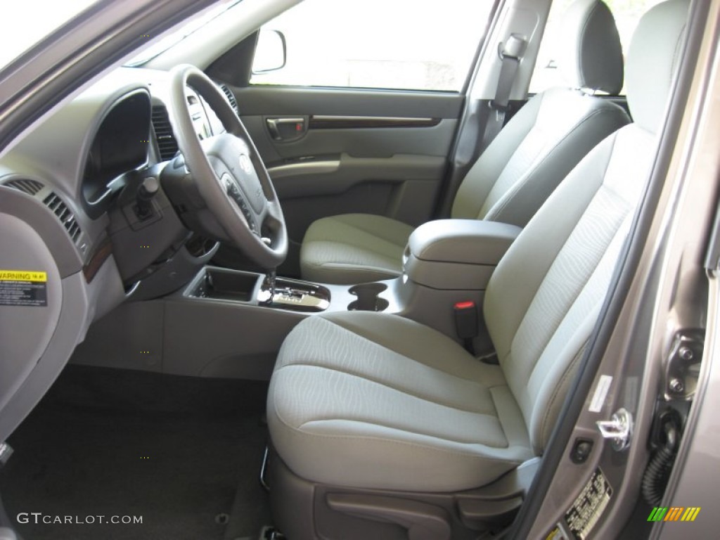 Gray Interior 2012 Hyundai Santa Fe GLS AWD Photo #52922779