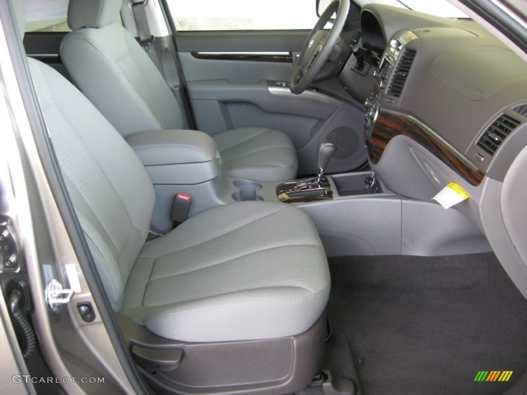 Gray Interior 2012 Hyundai Santa Fe GLS AWD Photo #52922875