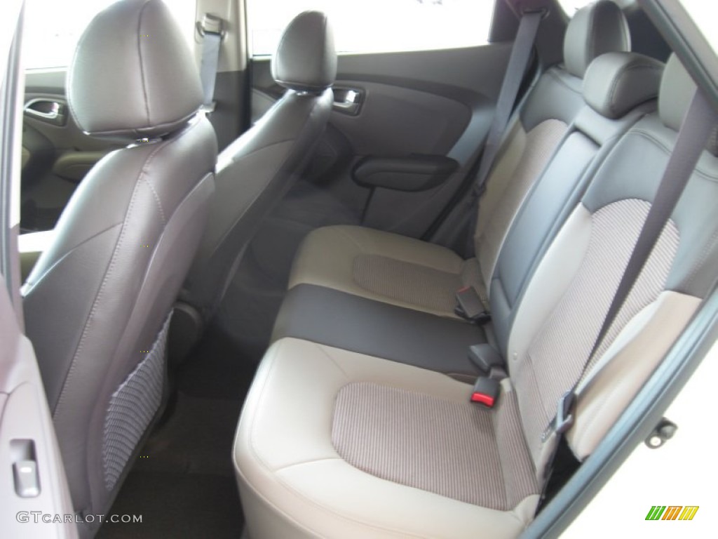 Taupe Interior 2012 Hyundai Tucson GLS Photo #52923241