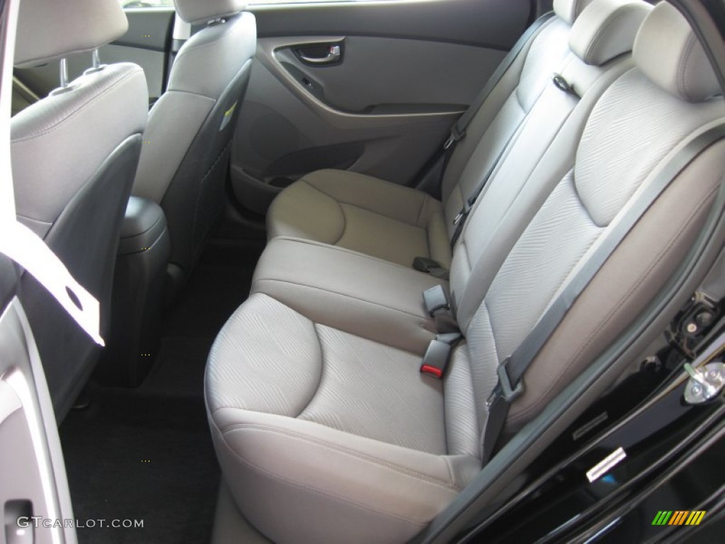 Gray Interior 2012 Hyundai Elantra GLS Photo #52924141