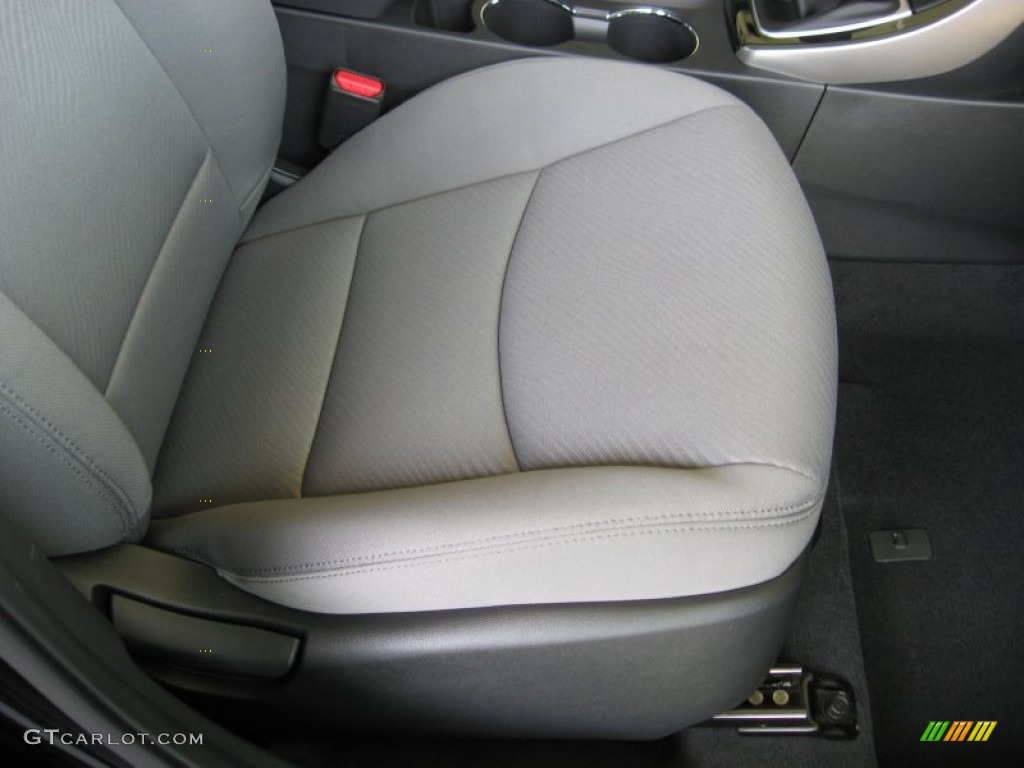 Gray Interior 2012 Hyundai Elantra GLS Photo #52924204