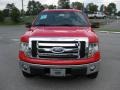 2011 Race Red Ford F150 XLT SuperCab 4x4  photo #3