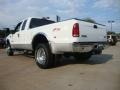 2005 Oxford White Ford F350 Super Duty Lariat SuperCab 4x4 Dually  photo #5