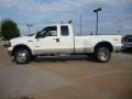 2005 Oxford White Ford F350 Super Duty Lariat SuperCab 4x4 Dually  photo #6