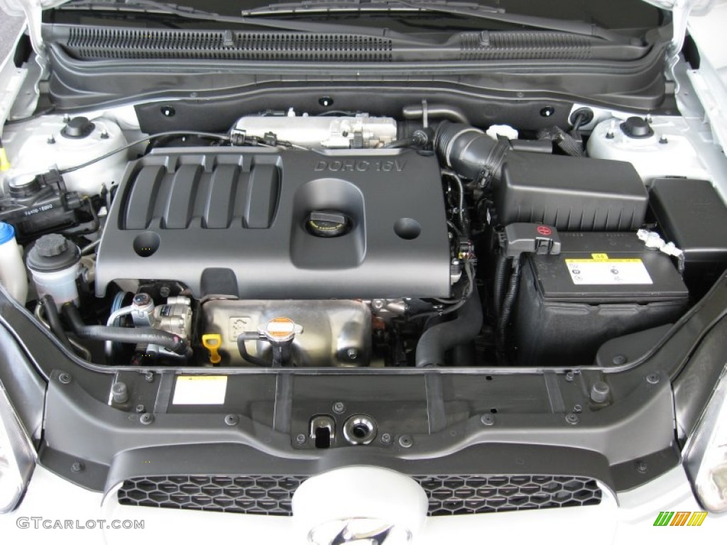 2011 Hyundai Accent SE 3 Door 1.6 Liter DOHC 16-Valve VVT 4 Cylinder Engine Photo #52924873