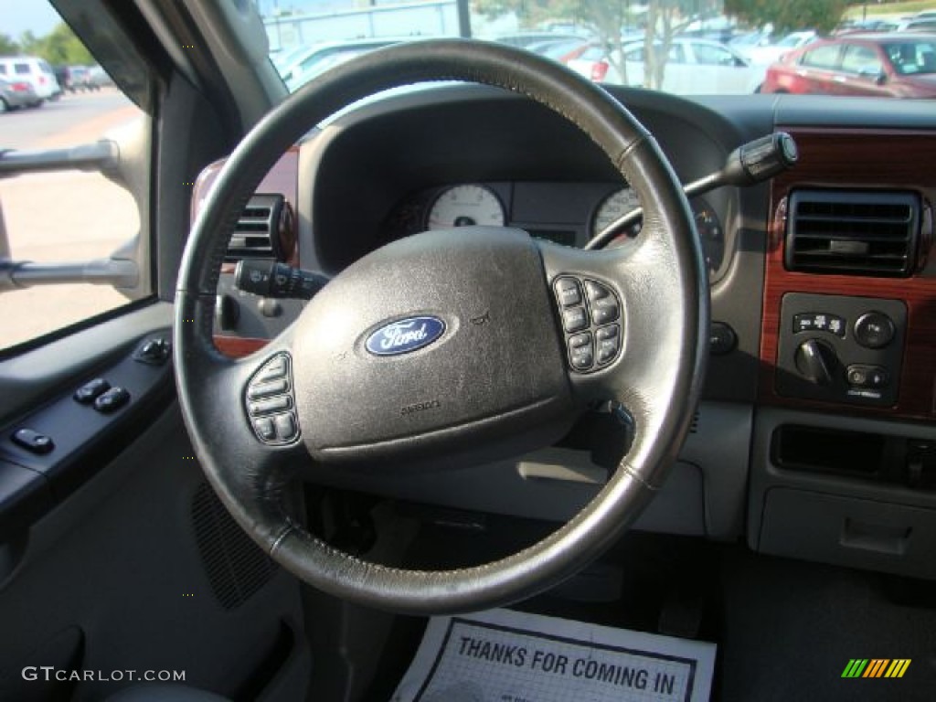 2005 Ford F350 Super Duty Lariat SuperCab 4x4 Dually Steering Wheel Photos
