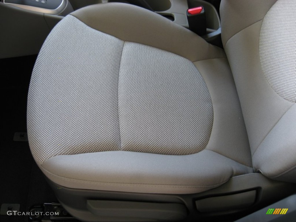 Gray Interior 2012 Hyundai Accent GS 5 Door Photo #52925320