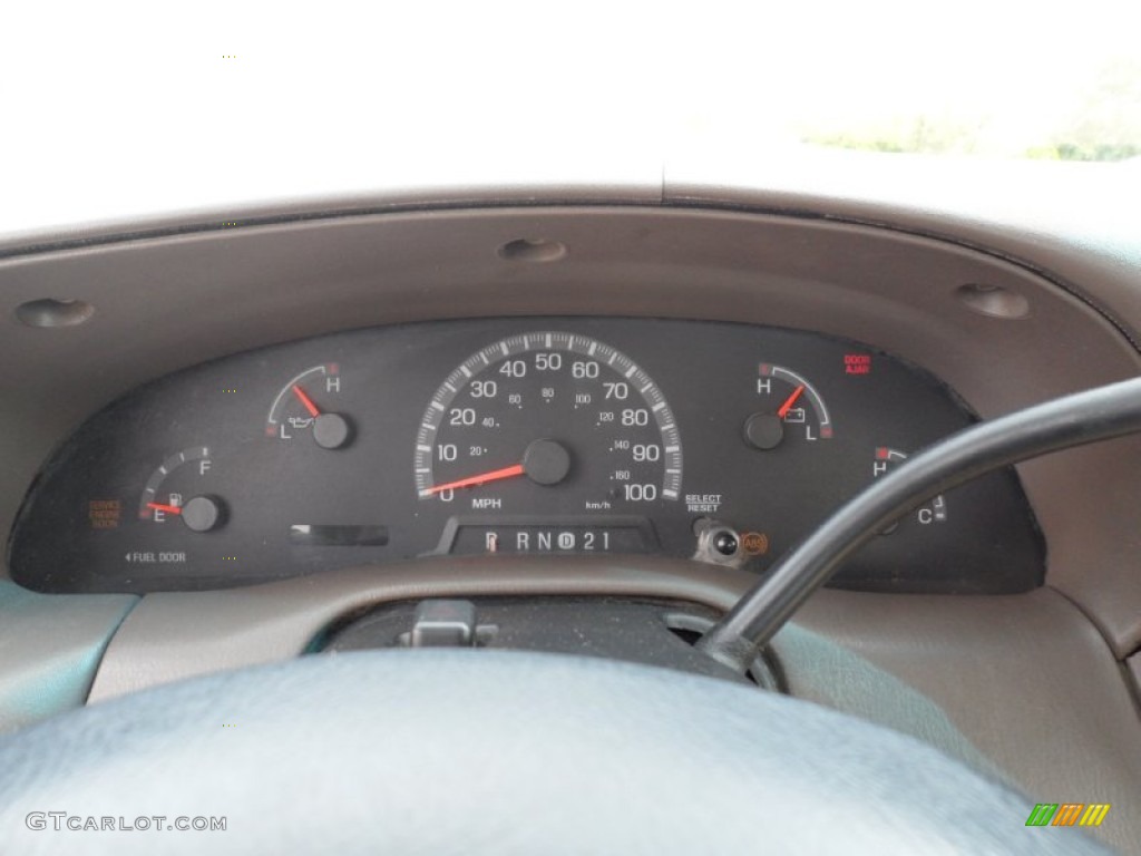 1999 Ford F150 XL Extended Cab Gauges Photo #52925887