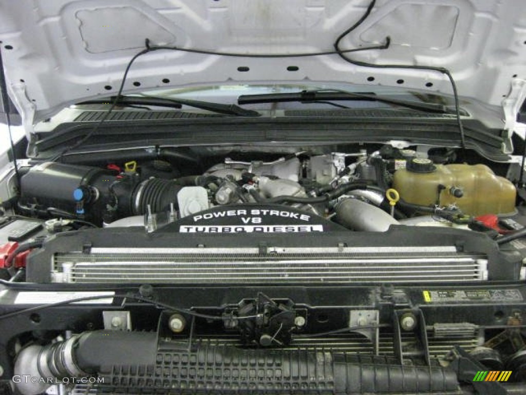2008 Ford F350 Super Duty Lariat Crew Cab 4x4 Chassis 6.4L 32V Power Stroke Turbo Diesel V8 Engine Photo #52927614