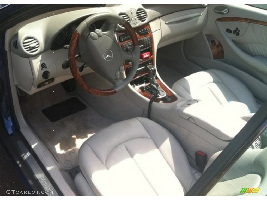 2004 CLK 320 Cabriolet - Orion Blue Metallic / Ash photo #3